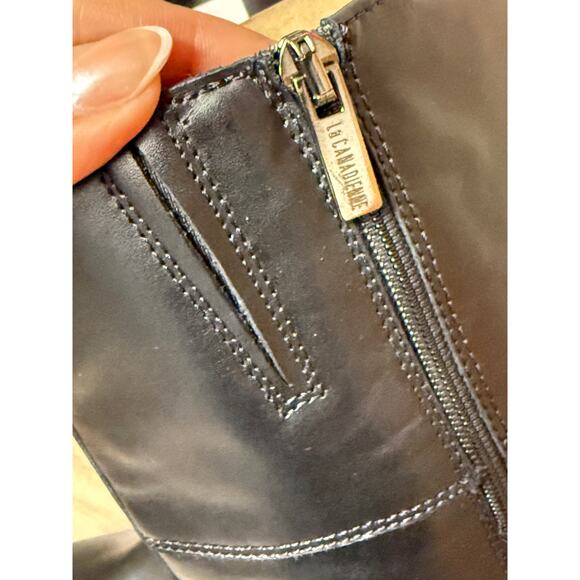 La Canadienne Alabama Waterproof Knee-High Platform Boots Size 9.5M - Picture 13 of 15